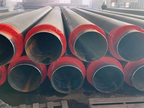 內(nèi)壁環(huán)氧樹脂外聚氨酯保溫鋼管圖片1